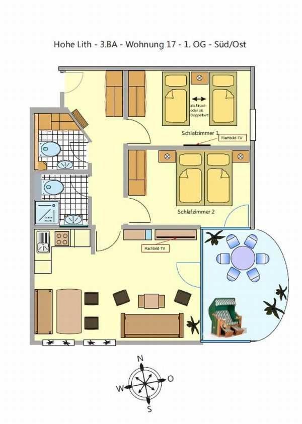 דירות קושהאבן Hp Touristik - Residenz Hohe Lith Neu 3 1 2 מראה חיצוני תמונה